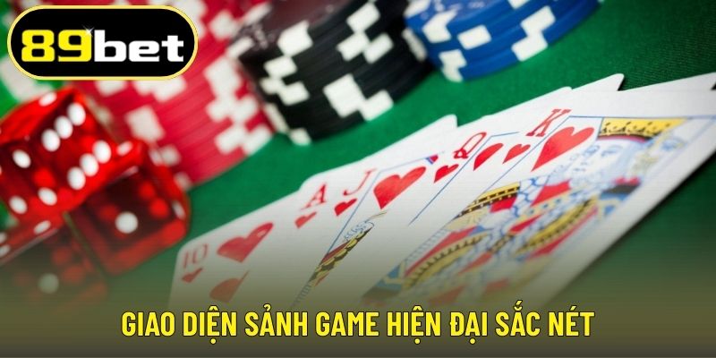 Giao diện sảnh game hiện đại sắc nét