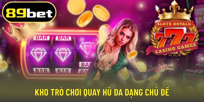 Kho trò chơi quay hũ đa dạng chủ đề