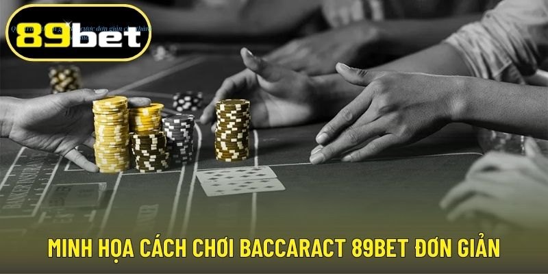 Minh họa cách chơi Baccaract 89BET đơn giản