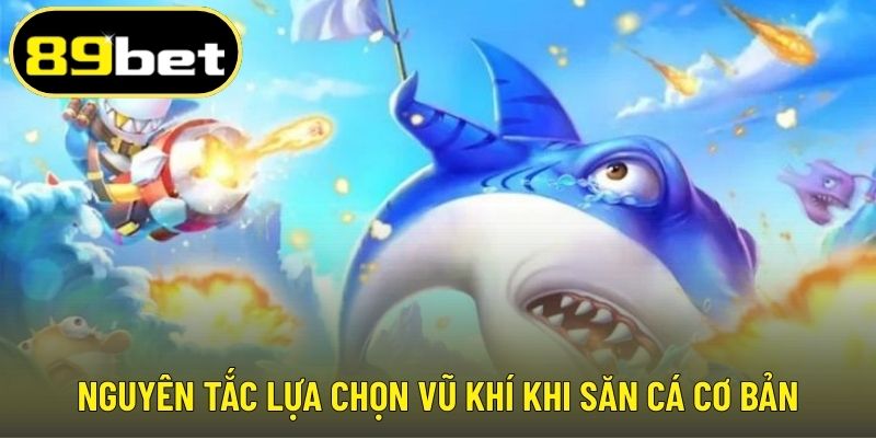 Nguyên tắc lựa chọn vũ khí khi săn cá cơ bản