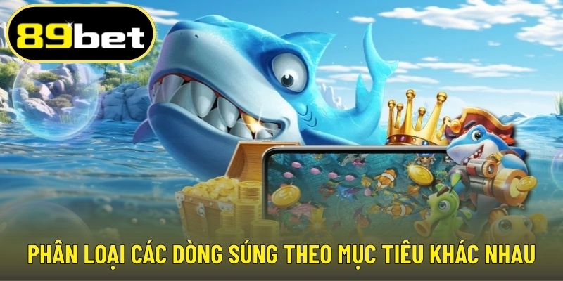 Phân loại các dòng súng theo mục tiêu khác nhau